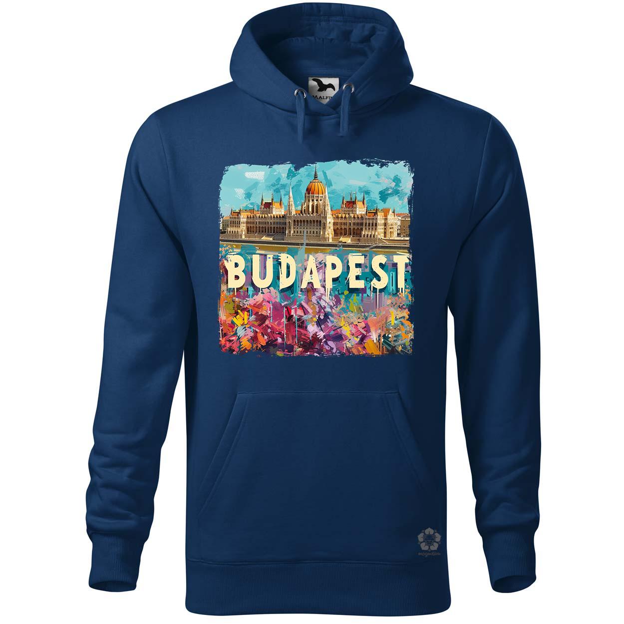 Budapest absztrakt v9 egyedi  pulóver 