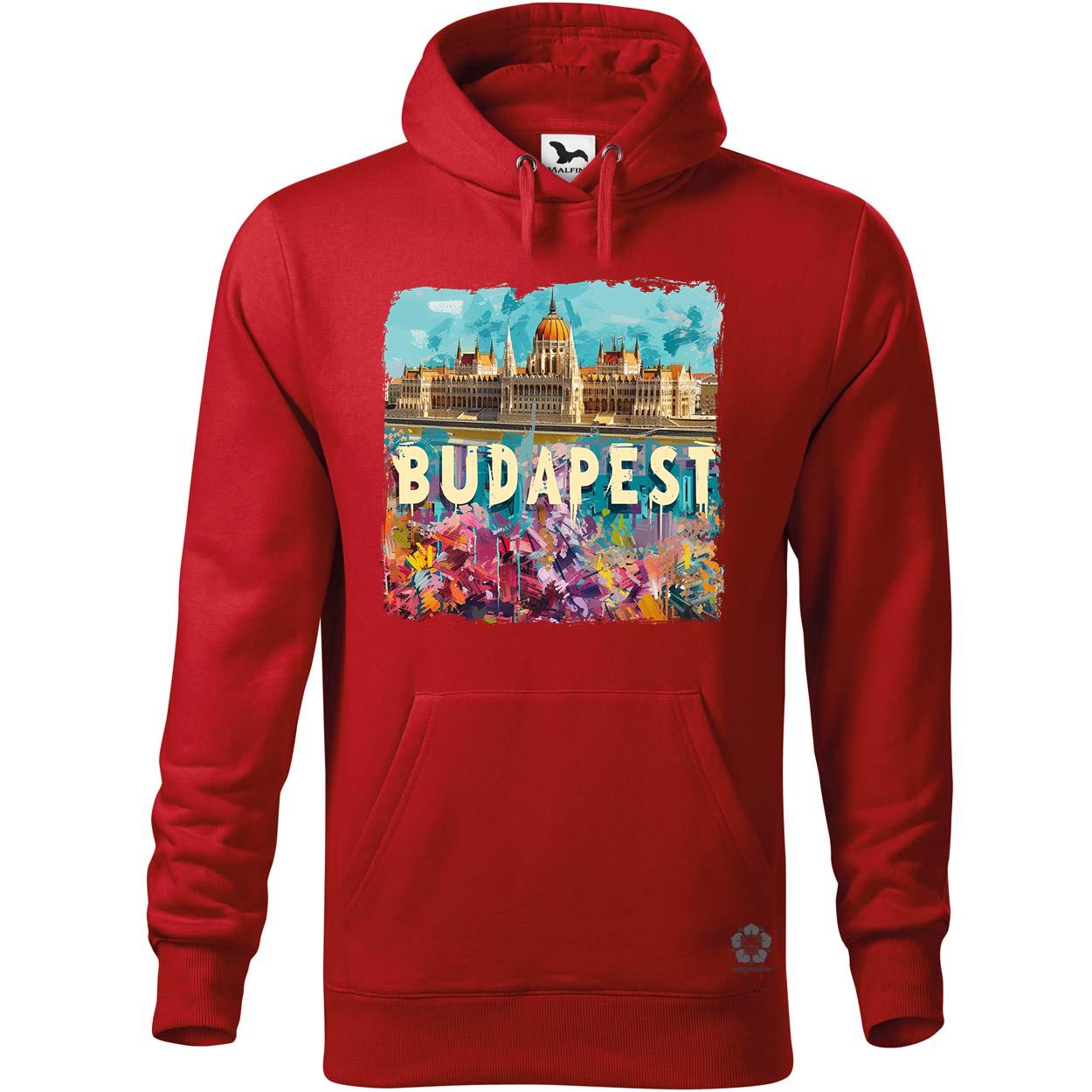Budapest absztrakt v9 egyedi  pulóver 