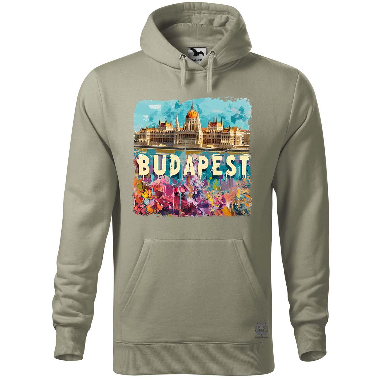 Budapest absztrakt v9 egyedi  pulóver 