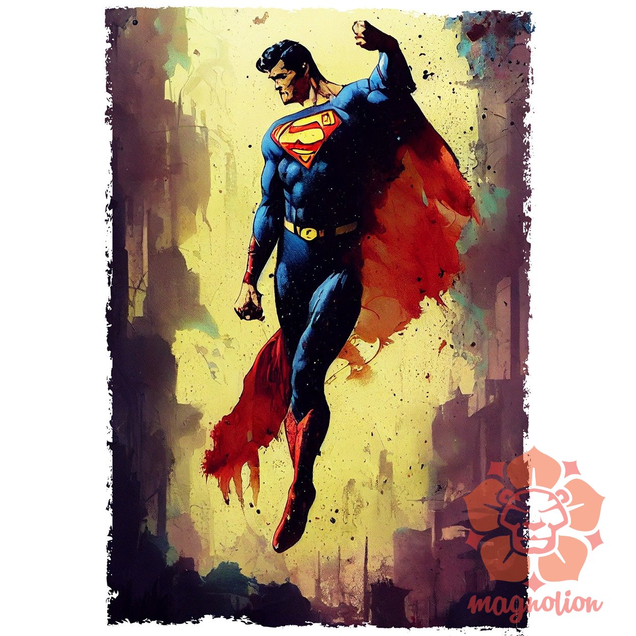 Superman fanart v1 egyedi póló 