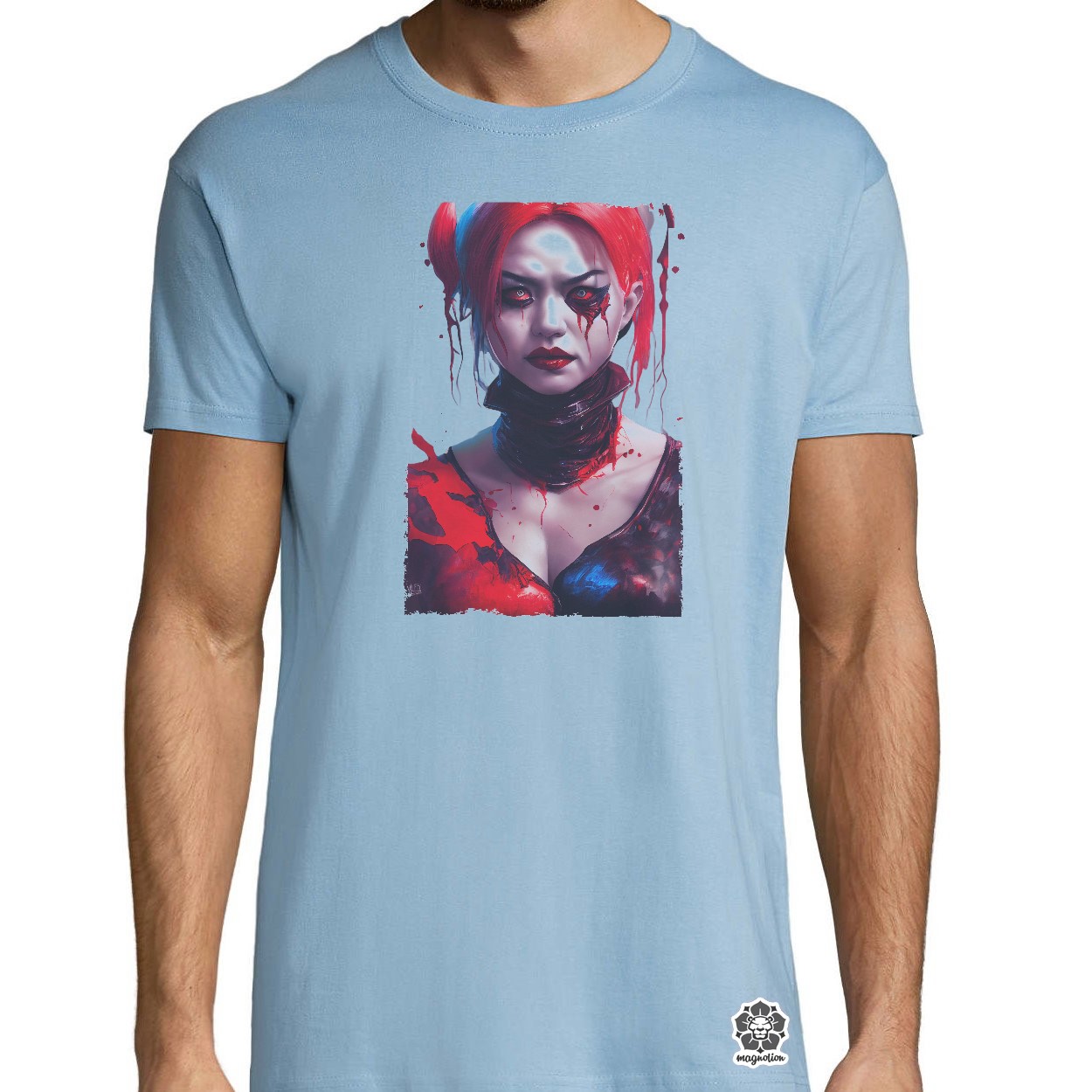 Vérontó Harley Quinn v1 egyedi póló 