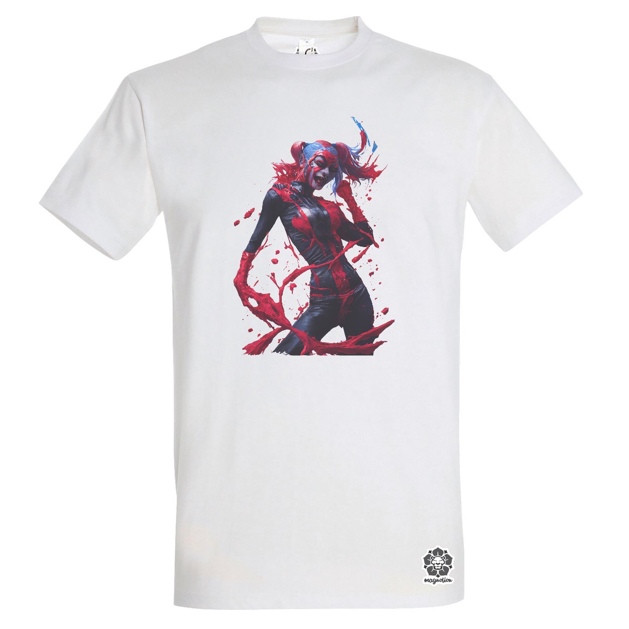Vérontó Harley Quinn v2 egyedi póló 