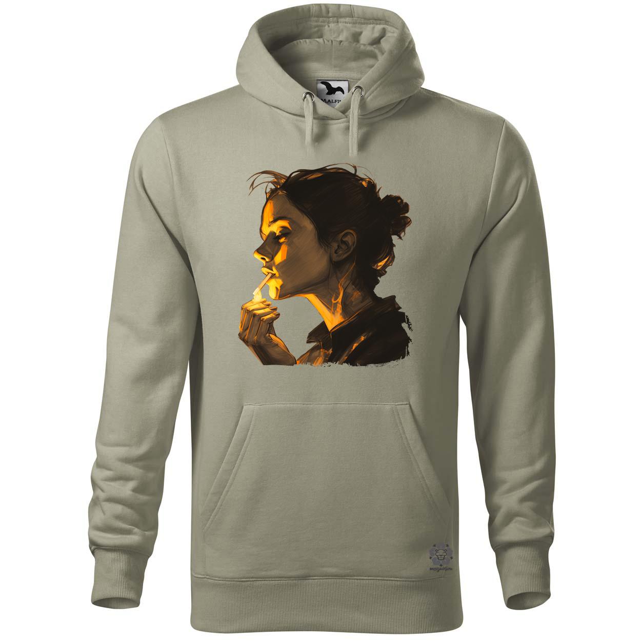 Rágyújtok v6 egyedi  pulóver 