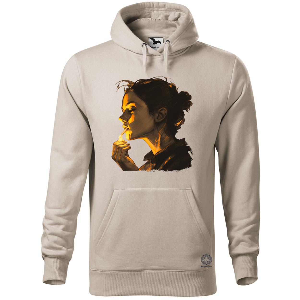 Rágyújtok v6 egyedi  pulóver 