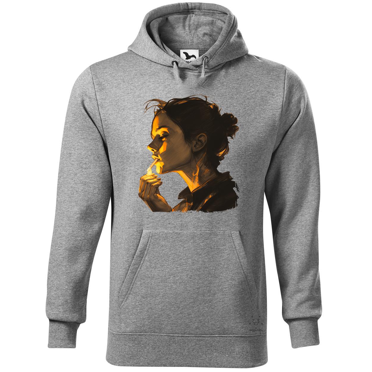 Rágyújtok v6 egyedi  pulóver 