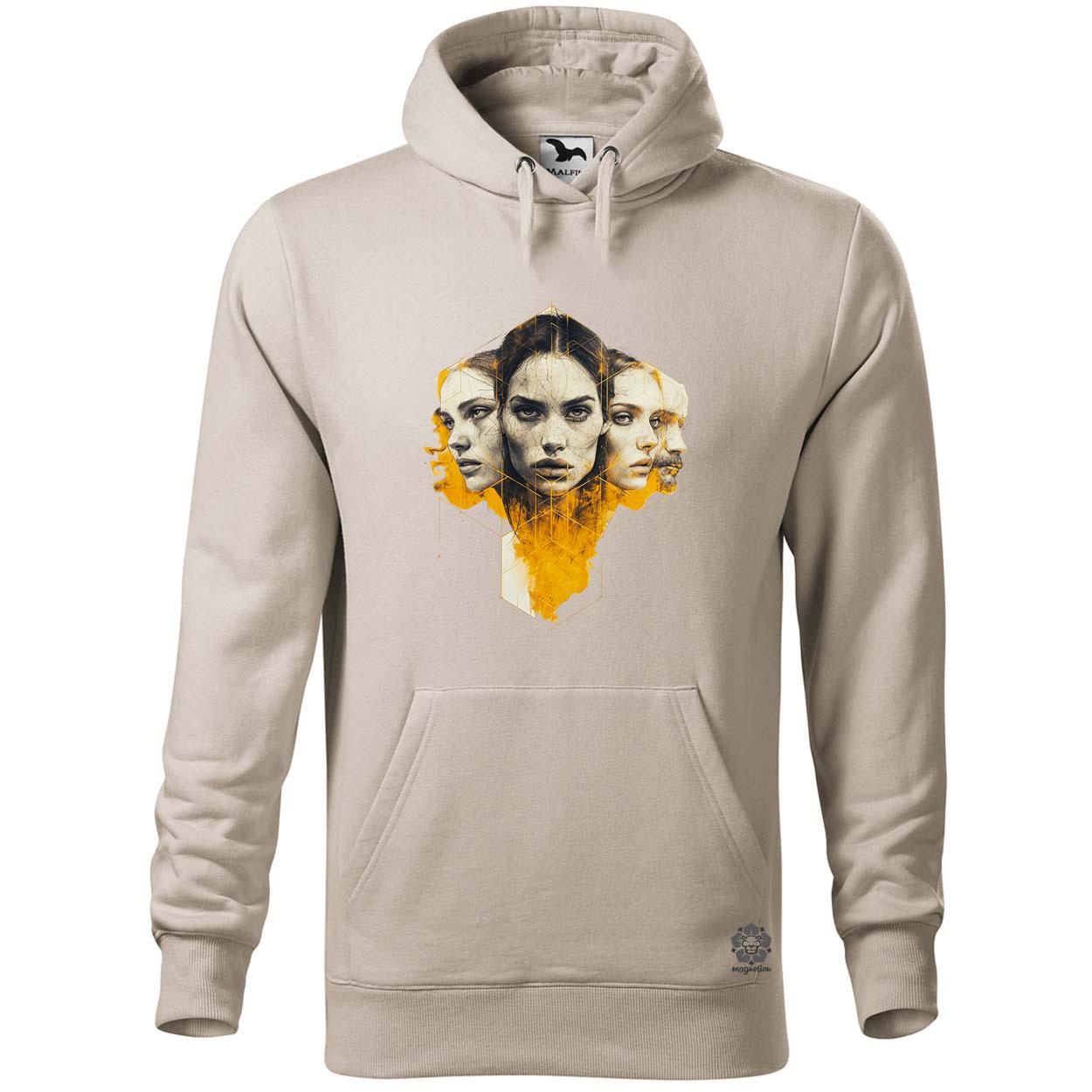 Hexagon arcok v4 egyedi  pulóver 