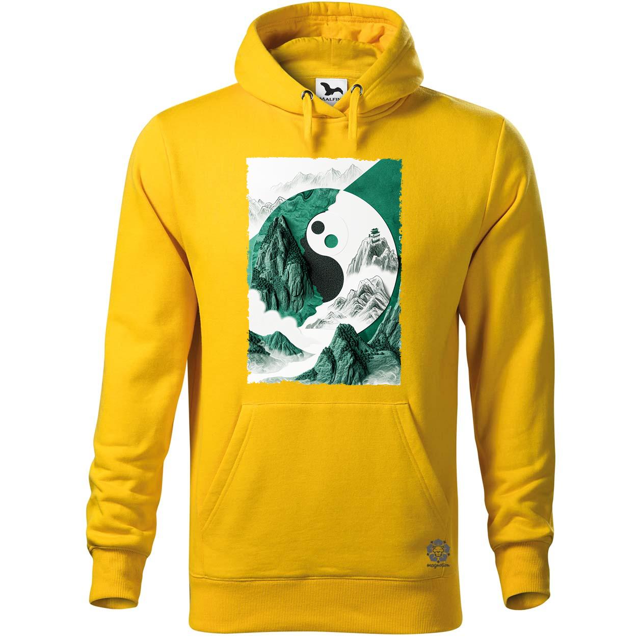 Jin Jang táj v2 egyedi  pulóver 