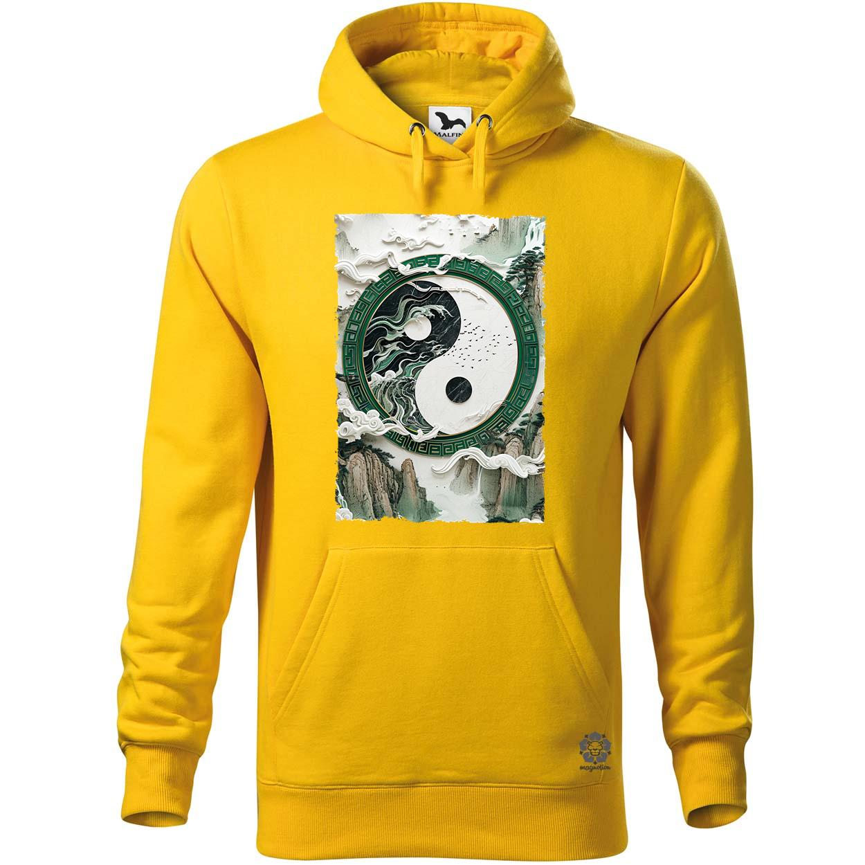 Jin Jang táj v3 egyedi  pulóver 