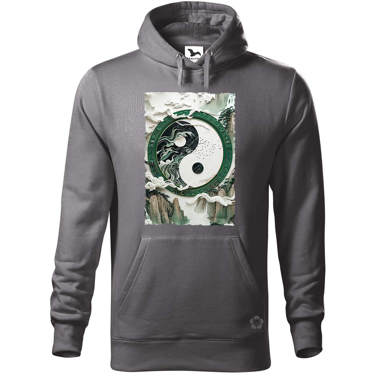Jin Jang táj v3 egyedi  pulóver 