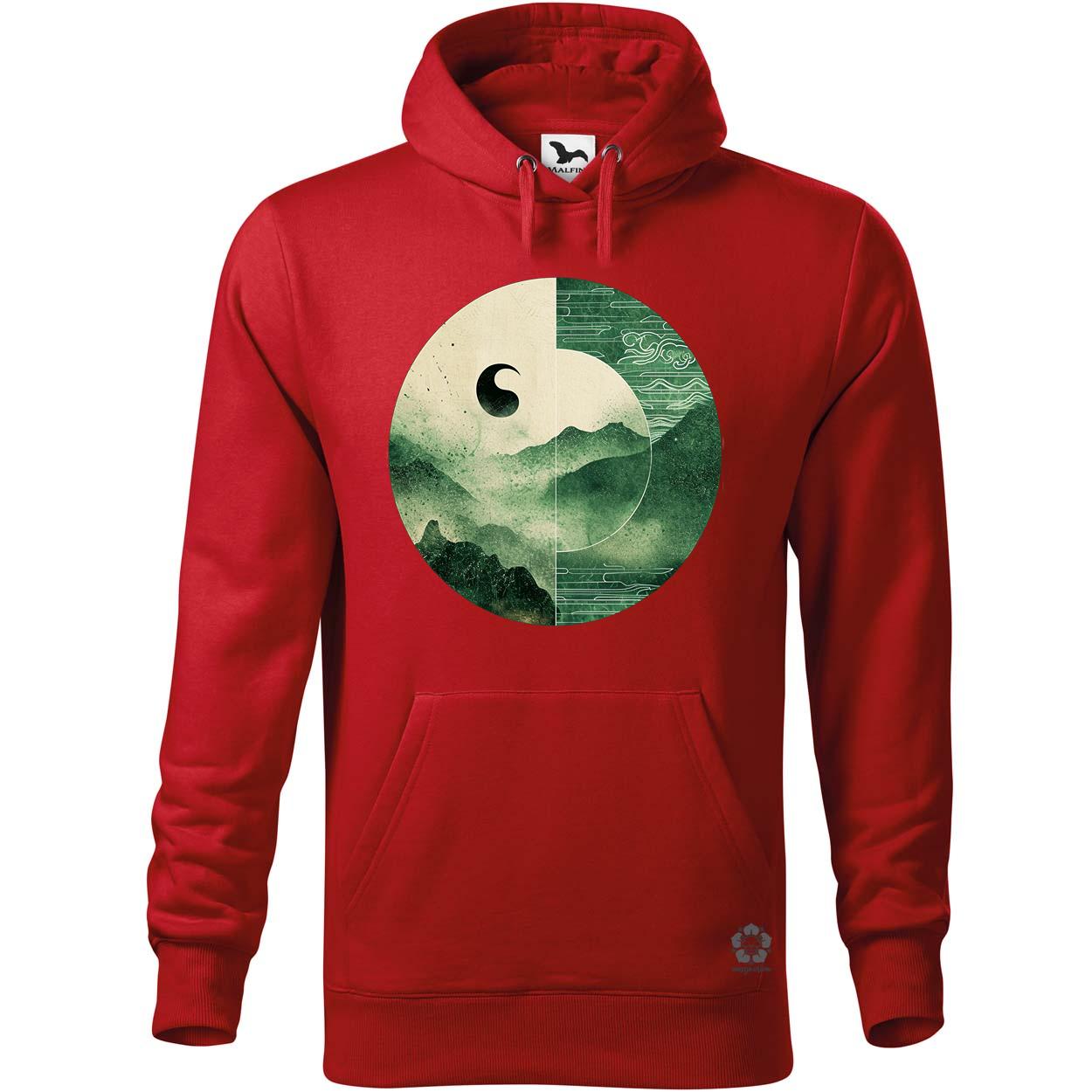 Jin Jang táj v4 egyedi  pulóver 
