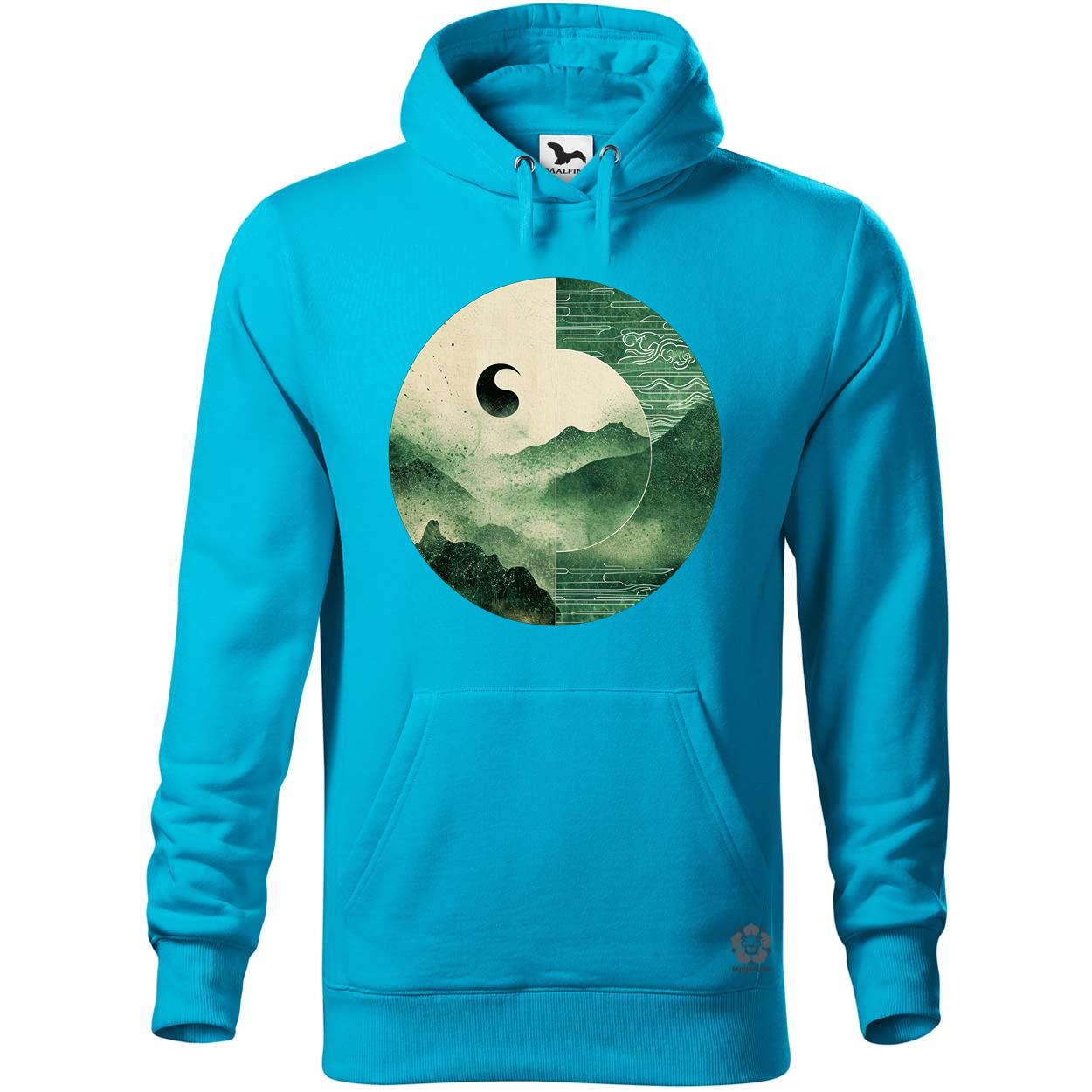 Jin Jang táj v4 egyedi  pulóver 