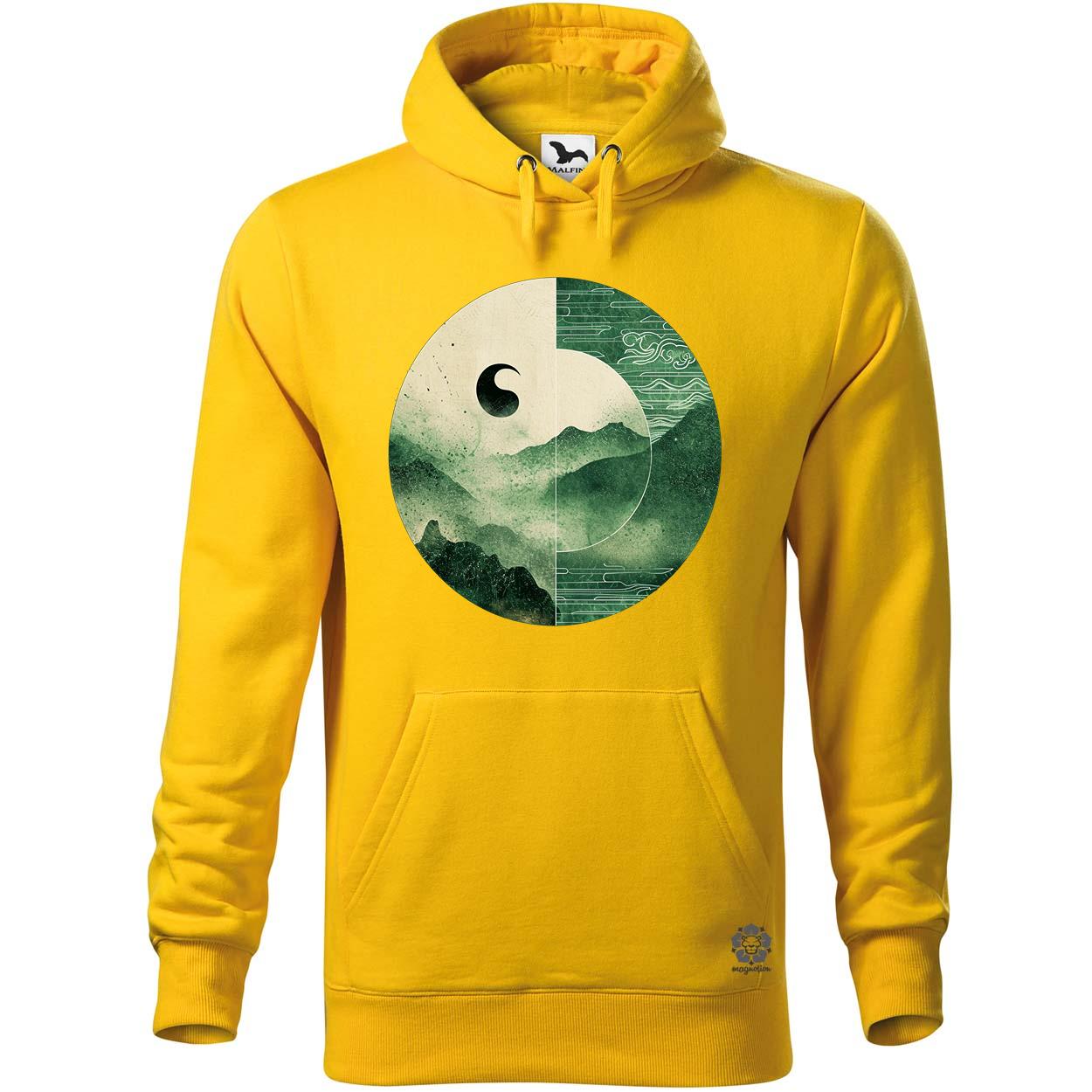 Jin Jang táj v4 egyedi  pulóver 