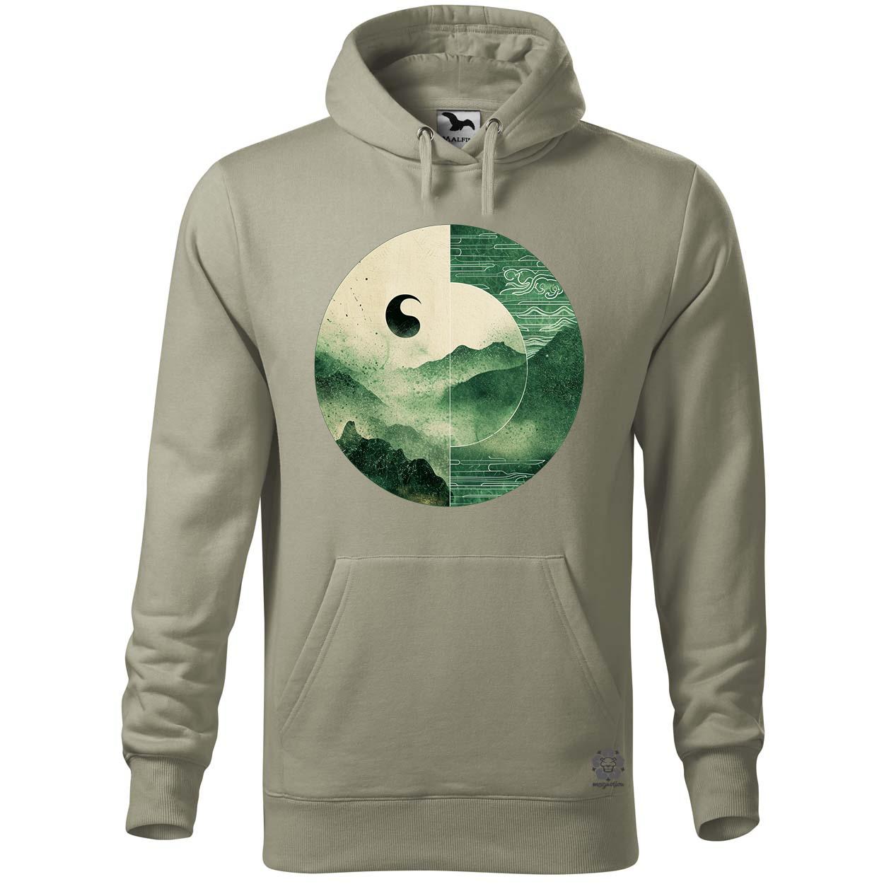 Jin Jang táj v4 egyedi  pulóver 