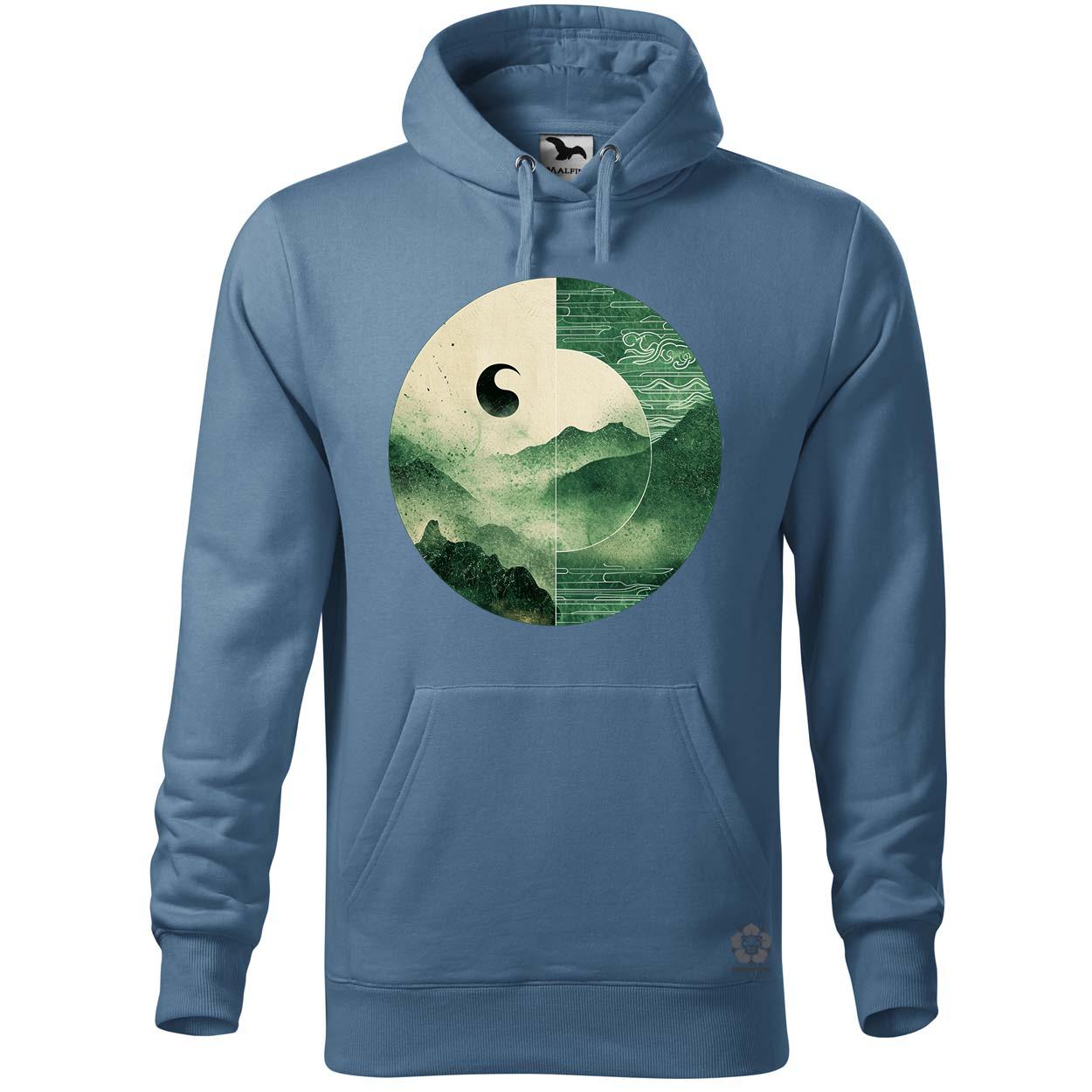 Jin Jang táj v4 egyedi  pulóver 