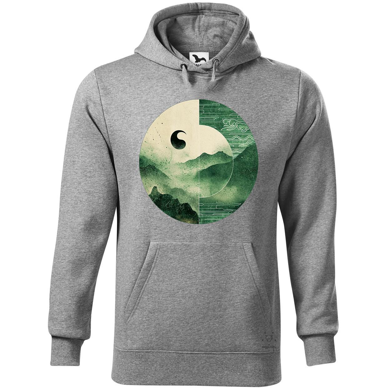 Jin Jang táj v4 egyedi  pulóver 
