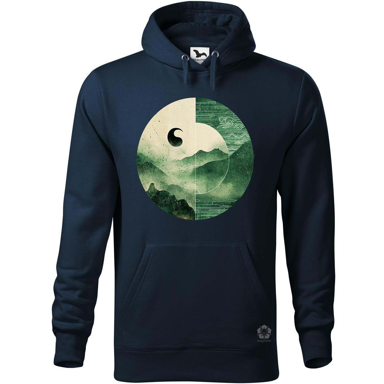 Jin Jang táj v4 egyedi  pulóver 