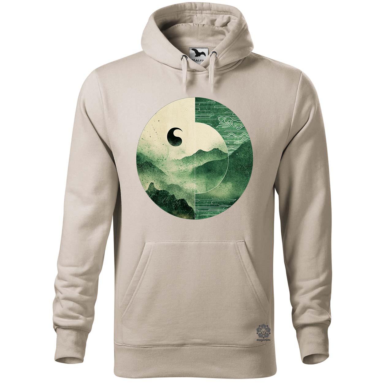 Jin Jang táj v4 egyedi  pulóver 