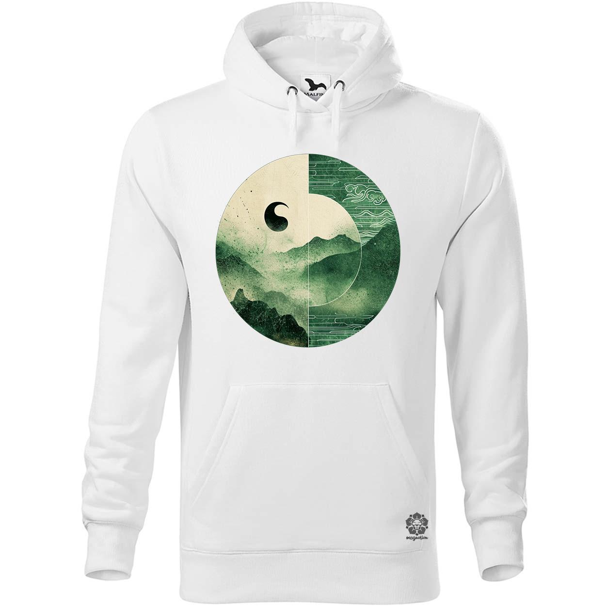 Jin Jang táj v4 egyedi  pulóver 