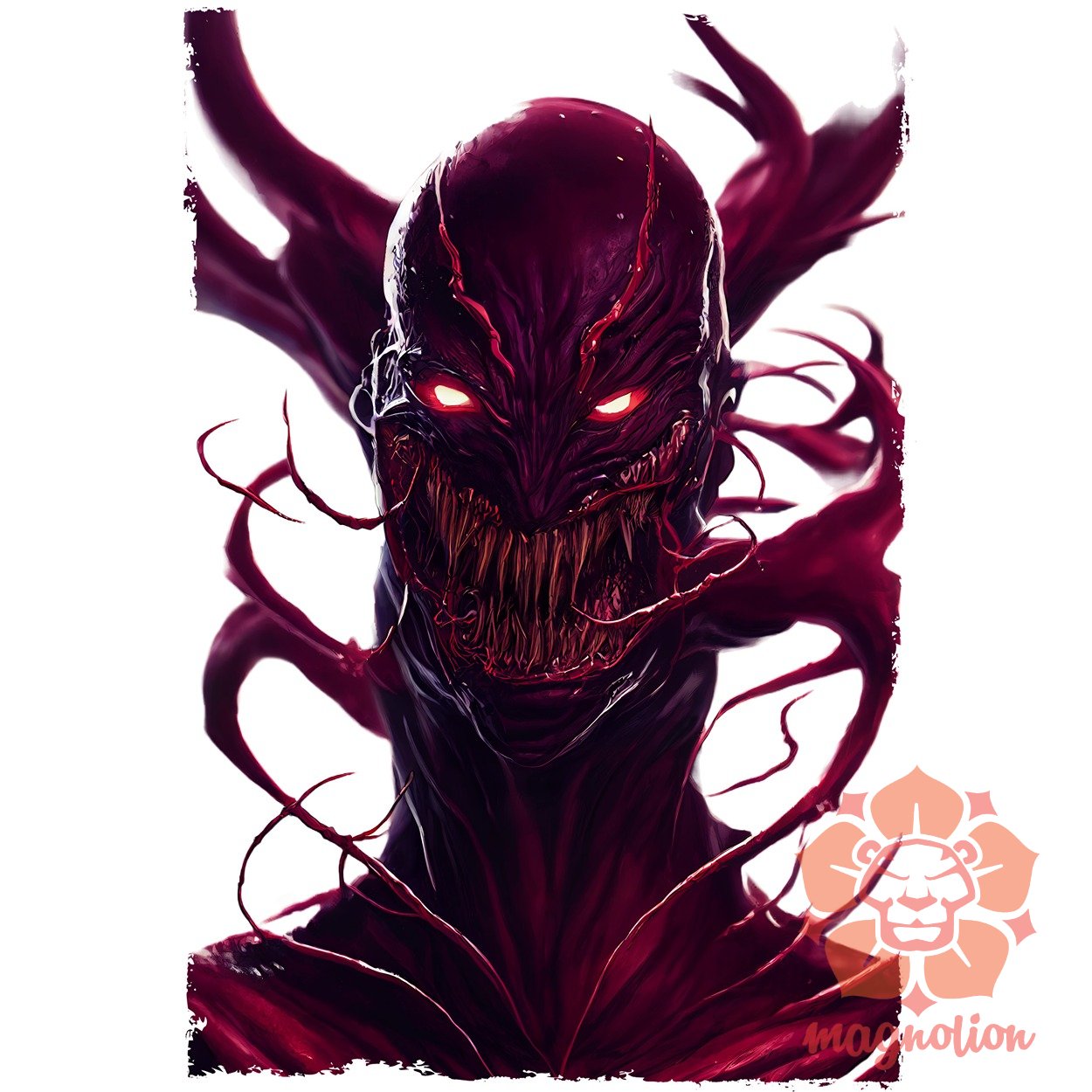 Vérontó fanart v2 egyedi póló 