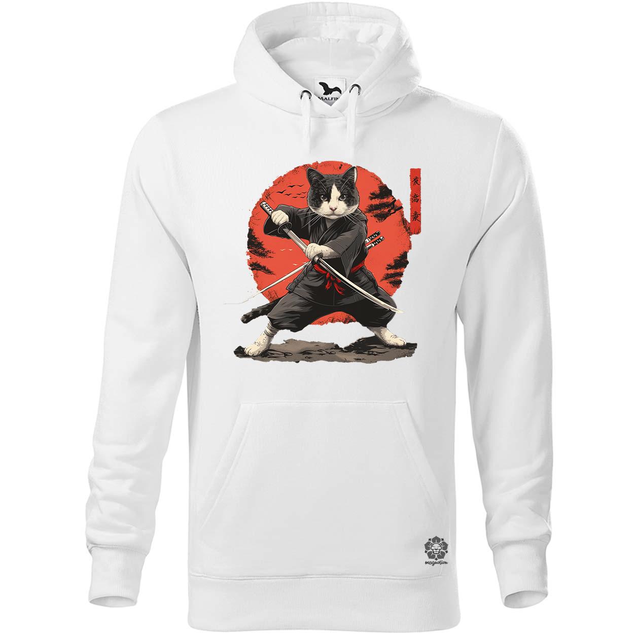 Ninja macska v2 egyedi  pulóver 