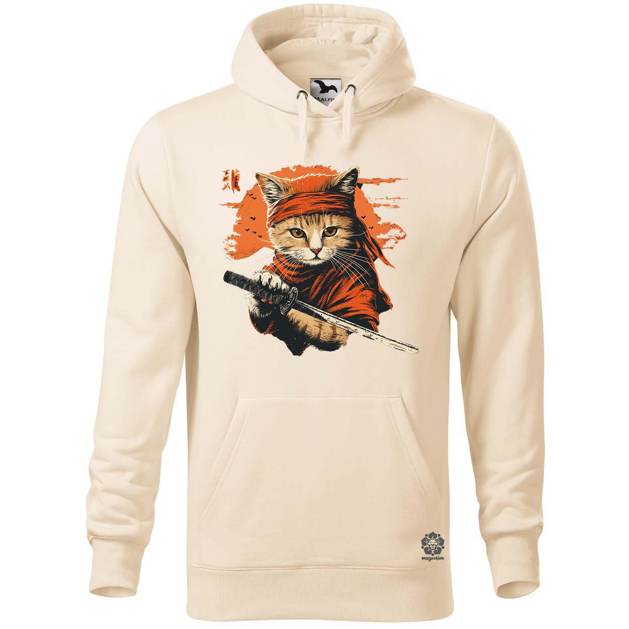 Ninja macska v4 egyedi  pulóver 