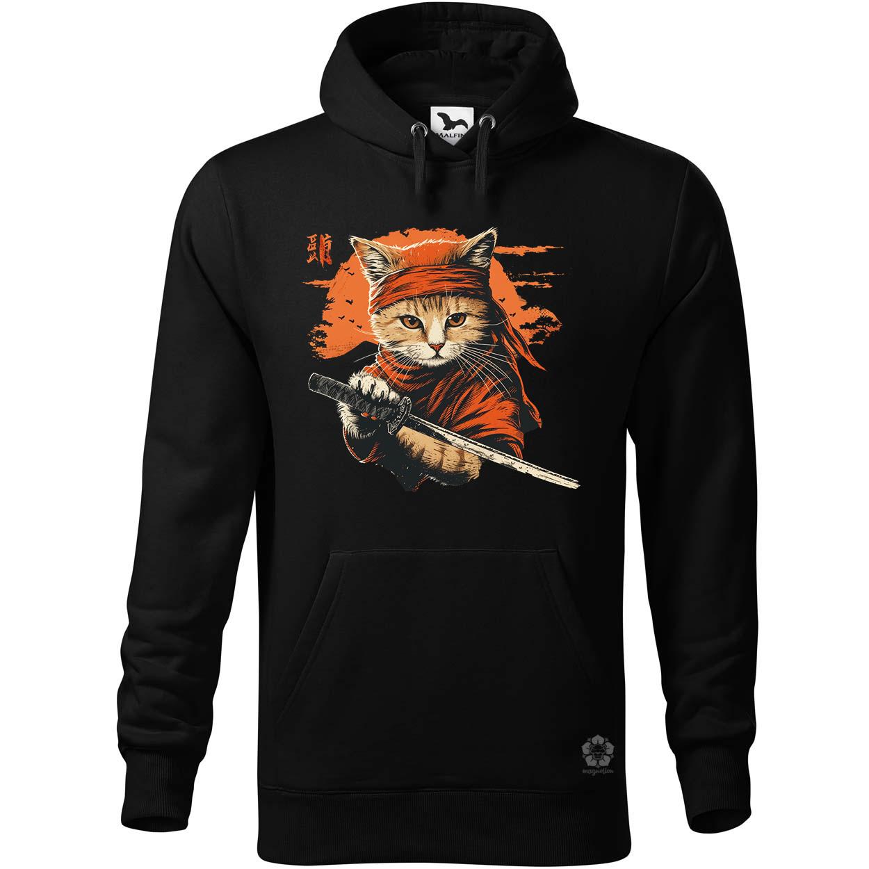 Ninja macska v4 egyedi  pulóver 