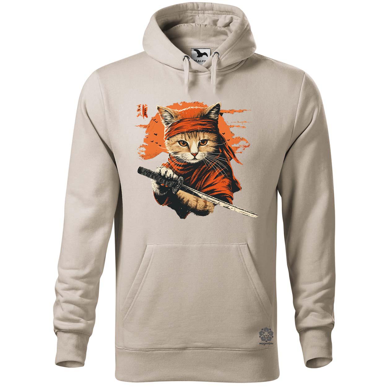 Ninja macska v4 egyedi  pulóver 