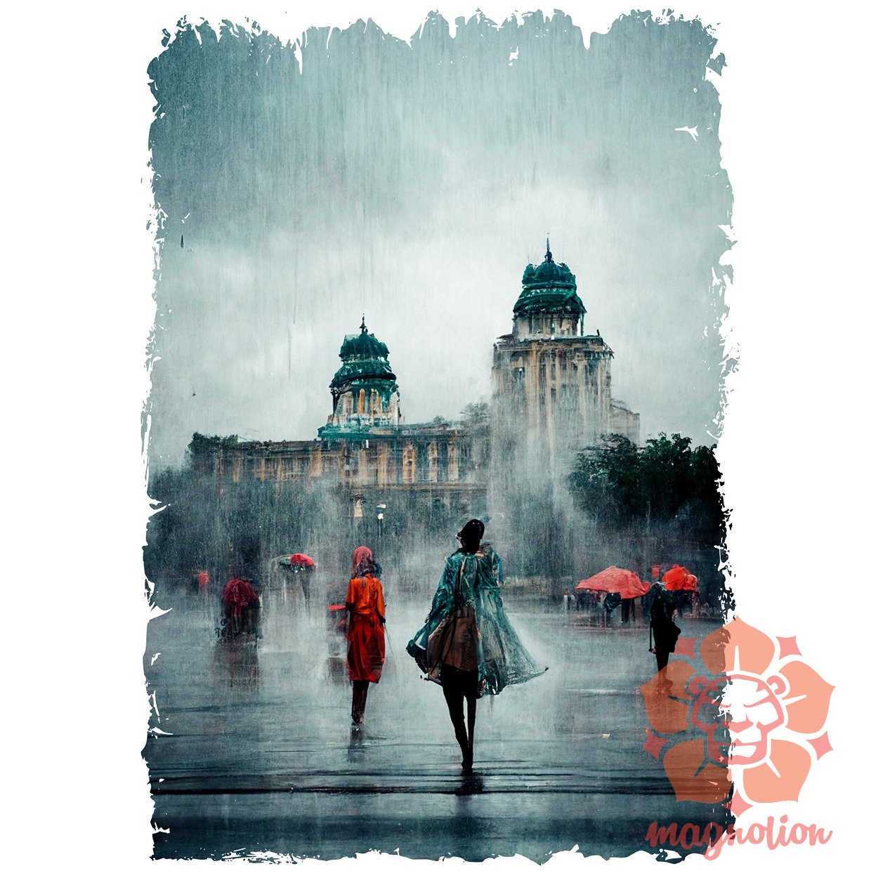 Budapest divatművészet v1 egyedi póló 