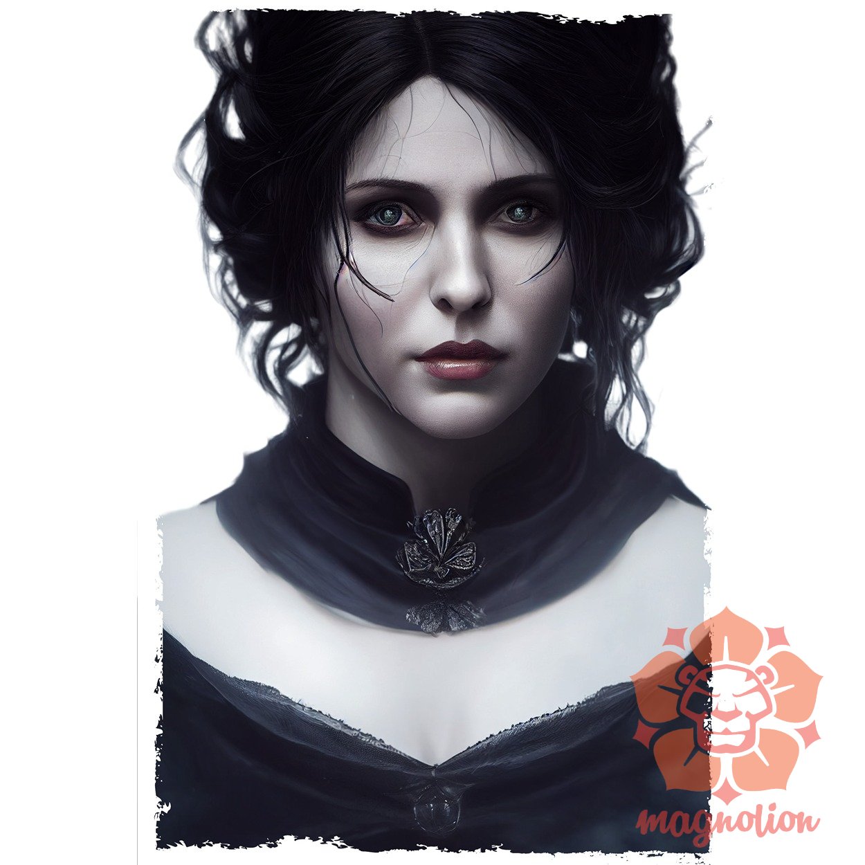 Fotorealisztikus Yennefer of Vengerberg v1 egyedi póló 