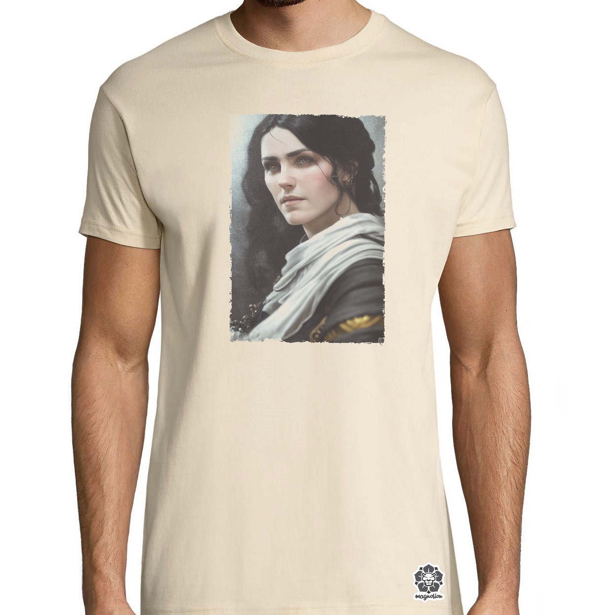Fotorealisztikus Yennefer of Vengerberg v2 egyedi póló 