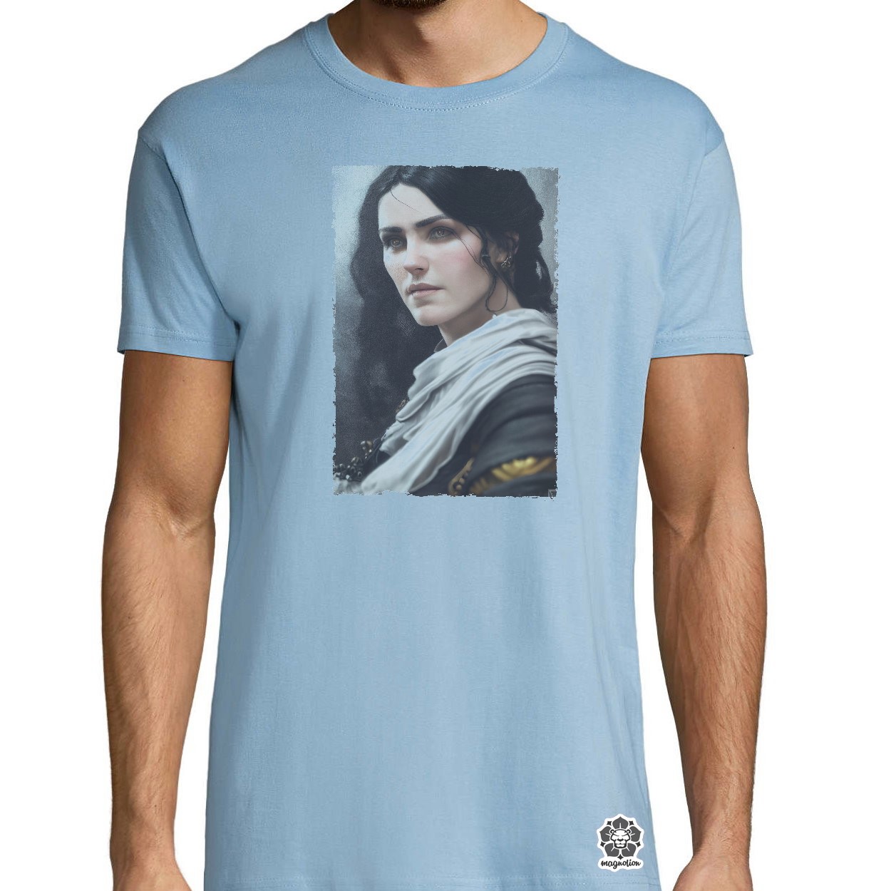Fotorealisztikus Yennefer of Vengerberg v2 egyedi póló 