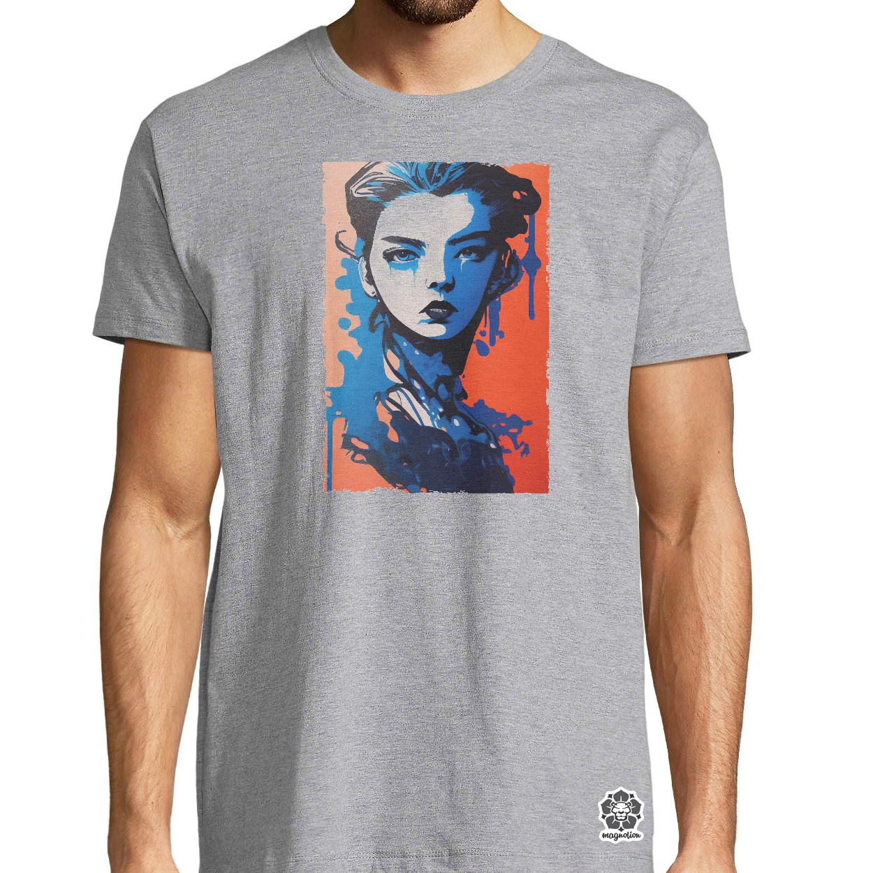 Grafiti művészet Anya Taylor-Joy v1 egyedi póló 