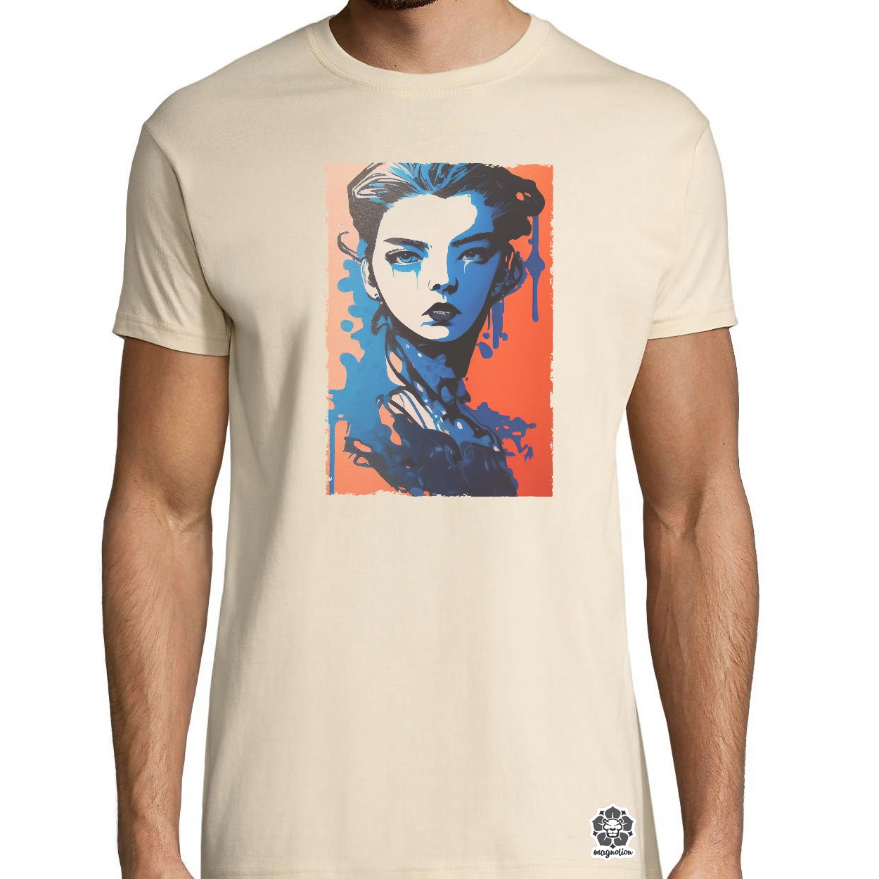 Grafiti művészet Anya Taylor-Joy v1 egyedi póló 