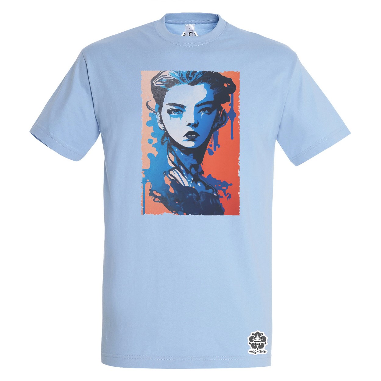 Grafiti művészet Anya Taylor-Joy v1 egyedi póló 
