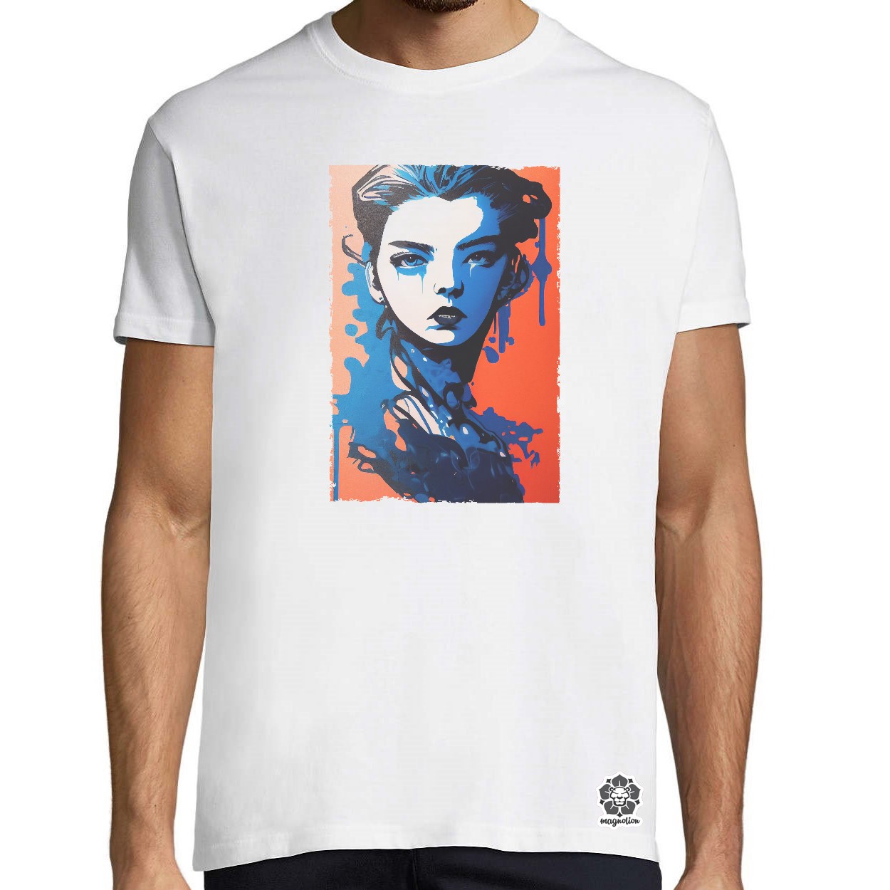 Grafiti művészet Anya Taylor-Joy v1 egyedi póló 