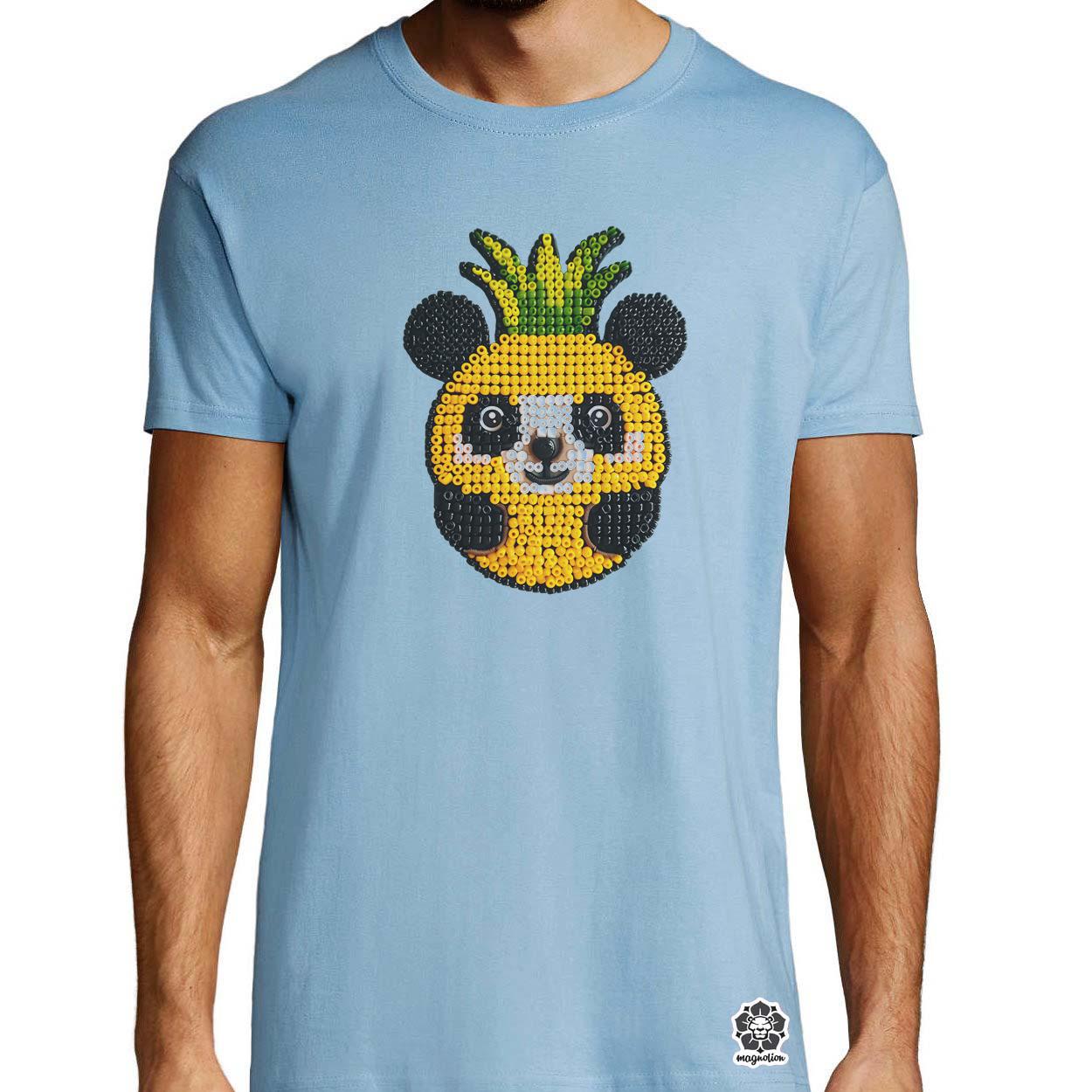 Gyöngy kawaii ananász panda v1 egyedi póló 