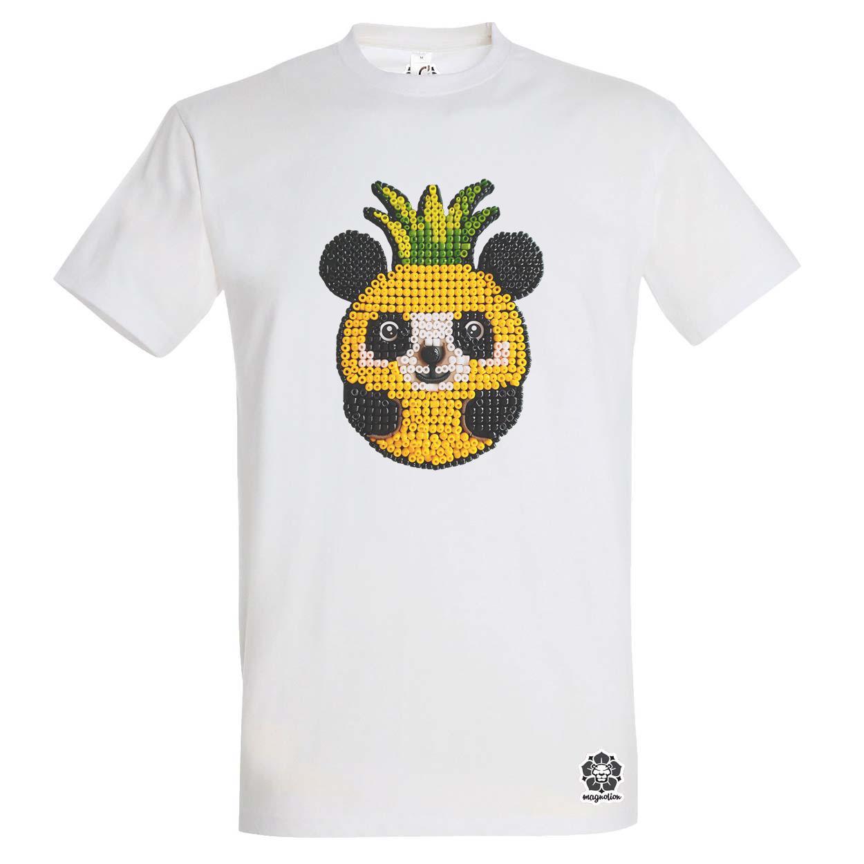 Gyöngy kawaii ananász panda v1 egyedi póló 
