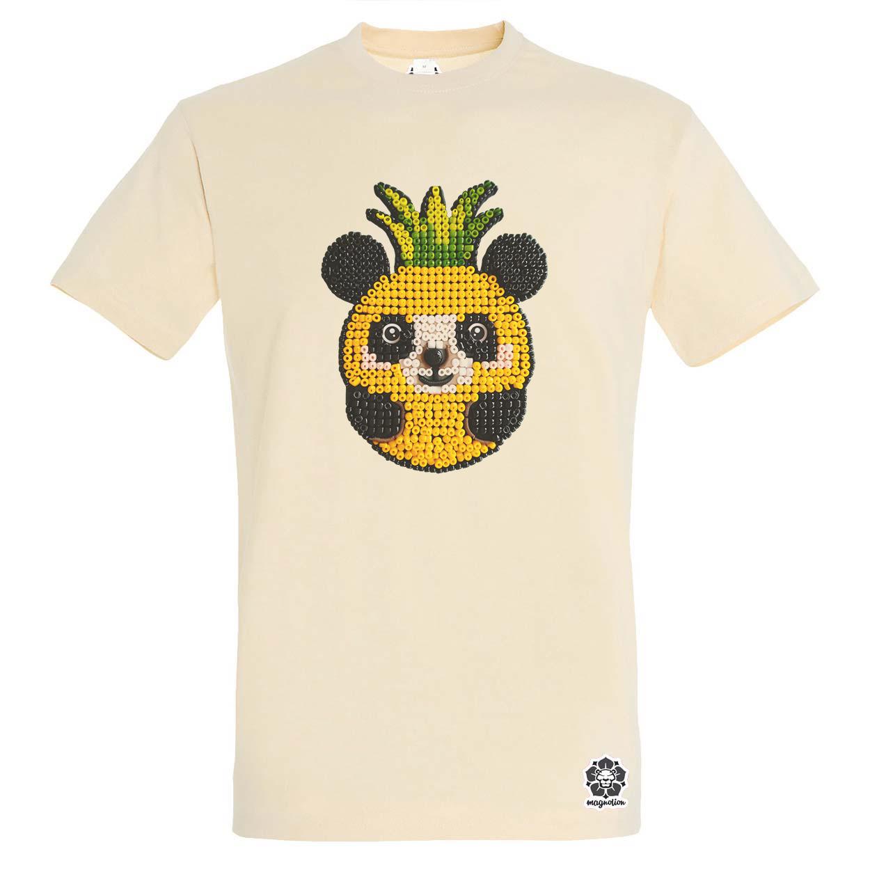 Gyöngy kawaii ananász panda v1 egyedi póló 