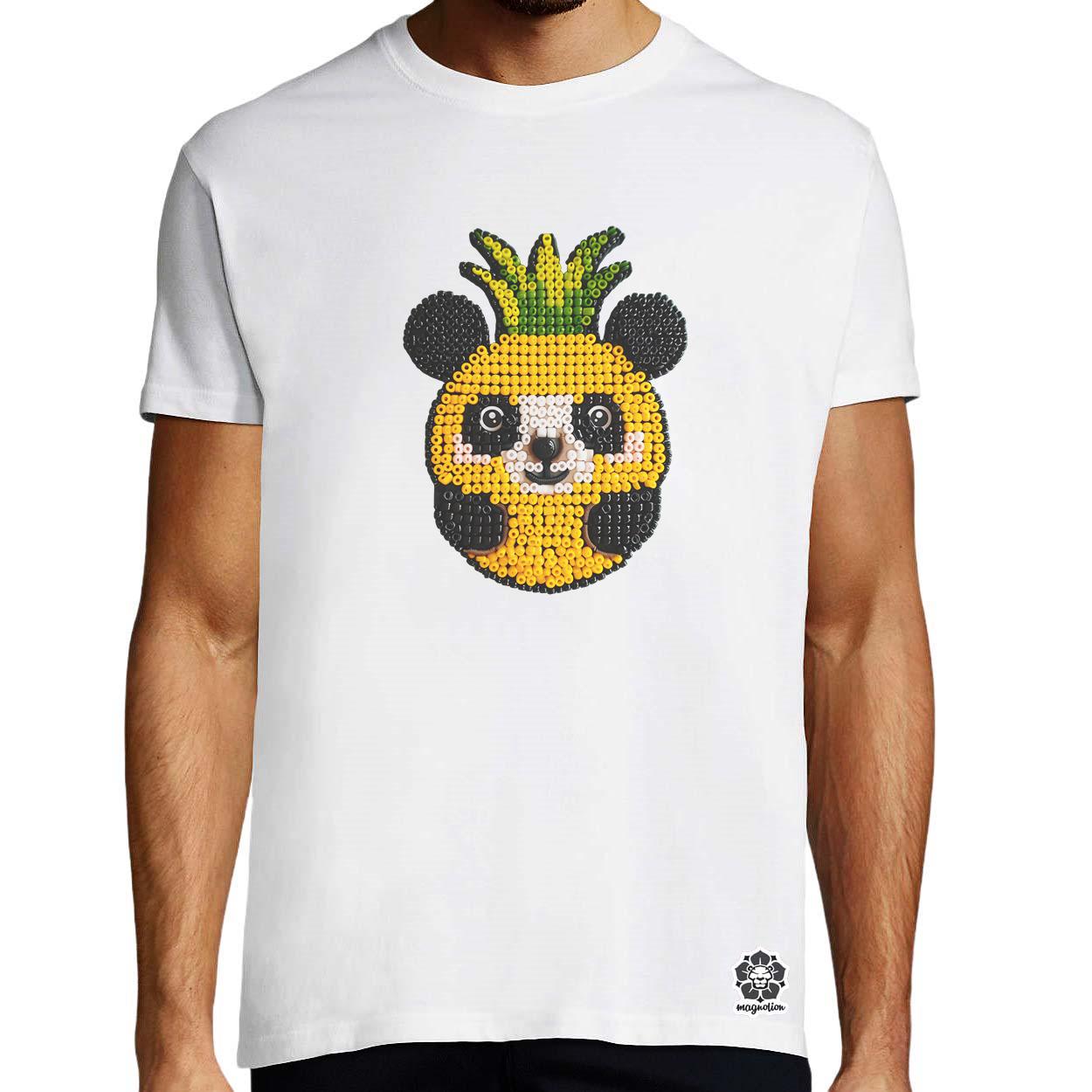 Gyöngy kawaii ananász panda v1 egyedi póló 