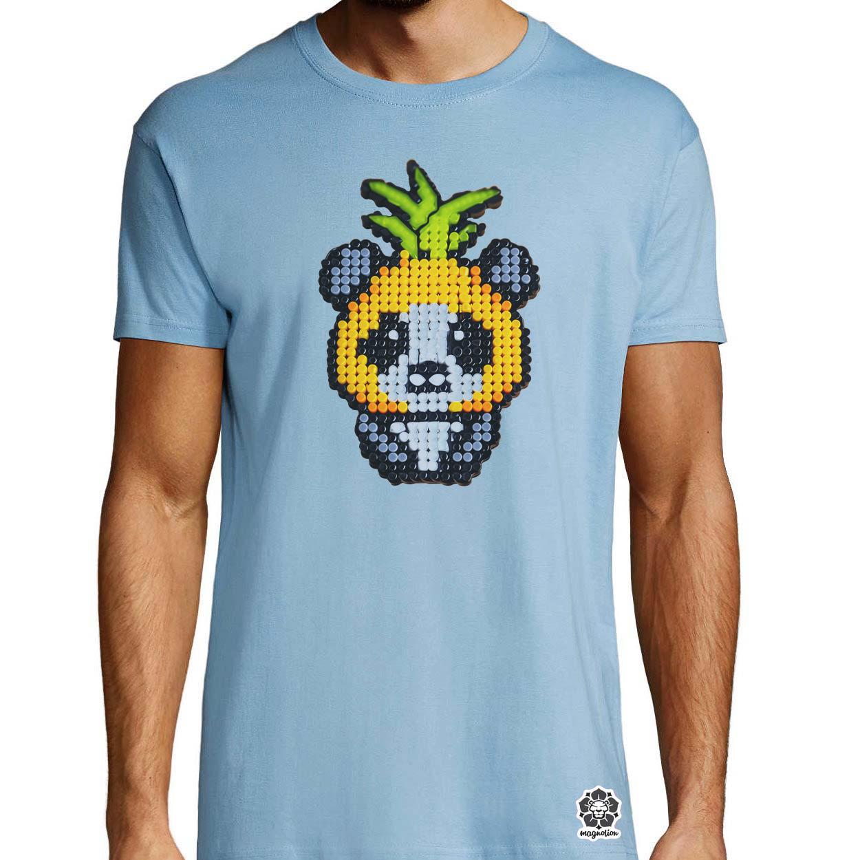 Gyöngy kawaii ananász panda v2 egyedi póló 
