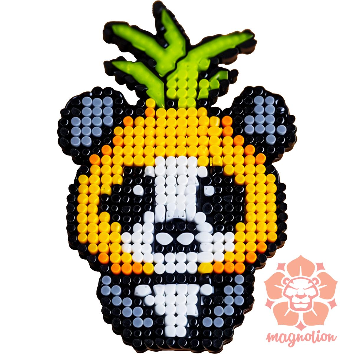 Gyöngy kawaii ananász panda v2 egyedi póló 