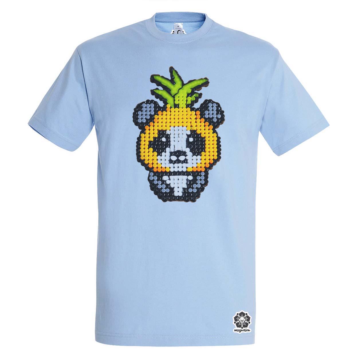 Gyöngy kawaii ananász panda v2 egyedi póló 
