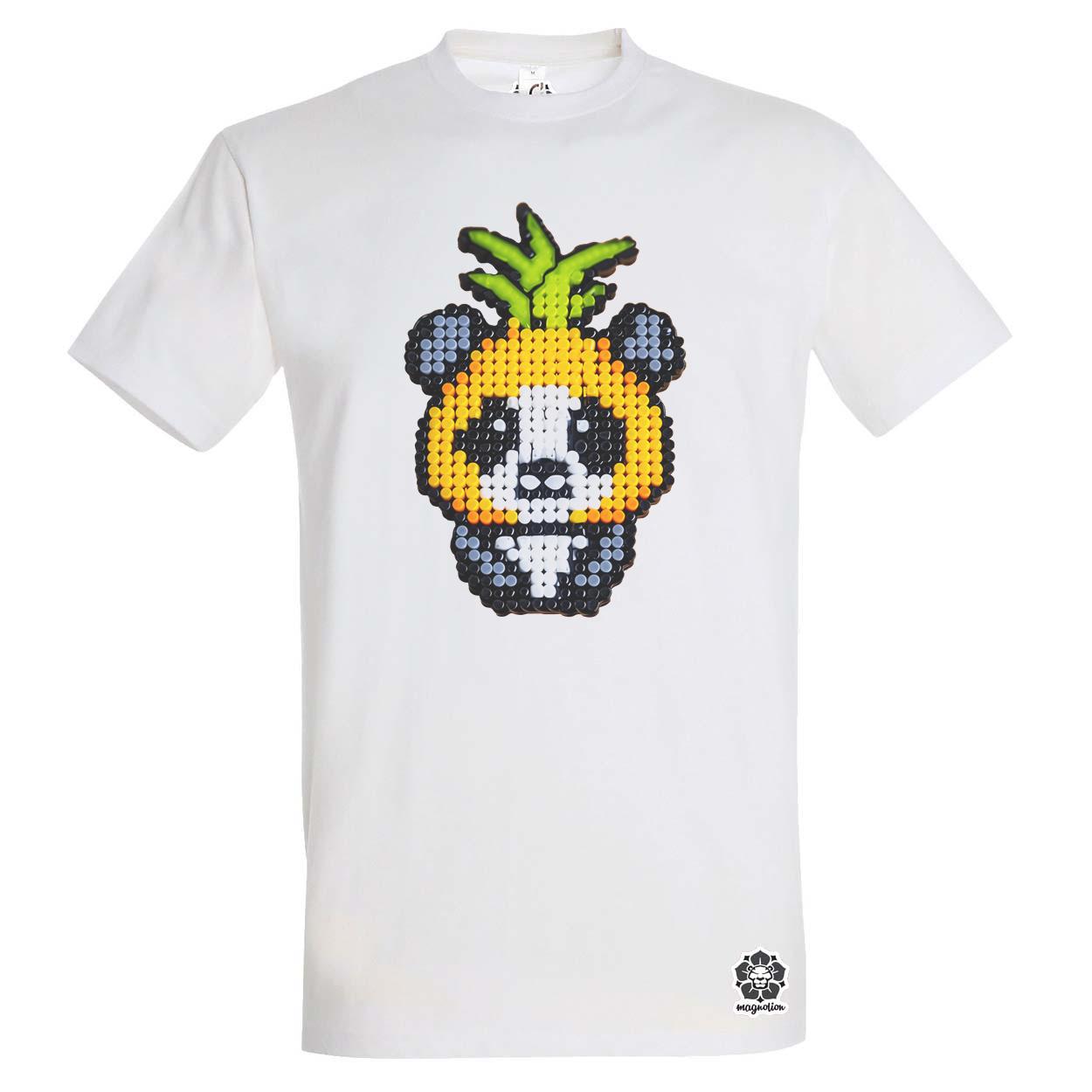 Gyöngy kawaii ananász panda v2 egyedi póló 
