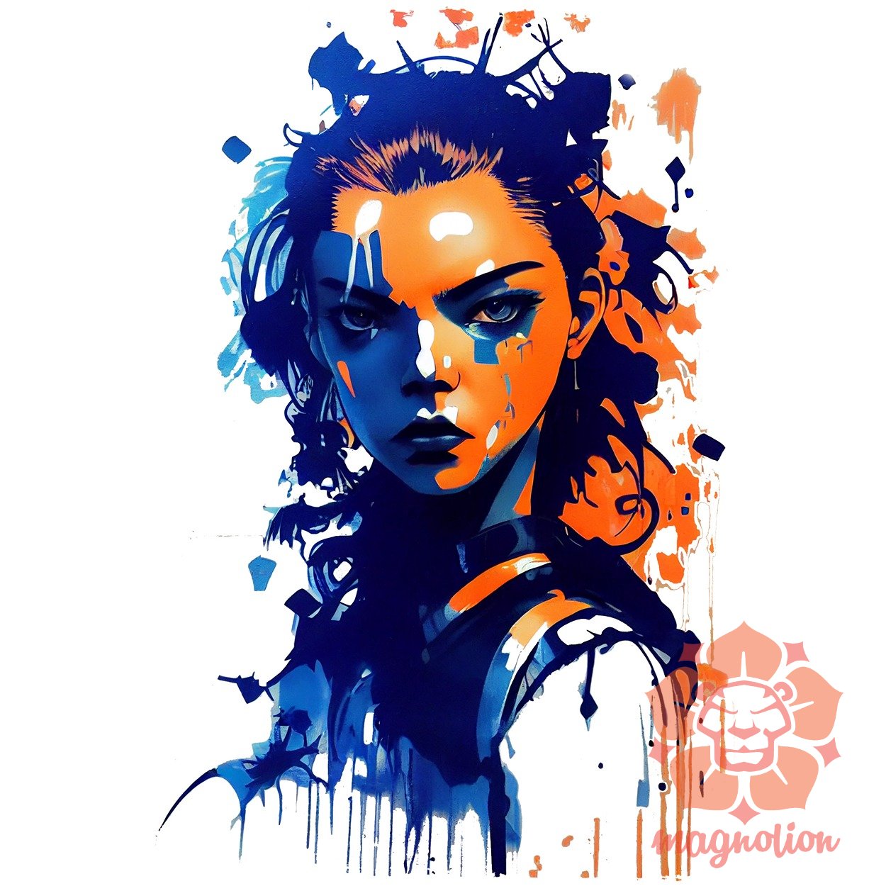Grafiti művészet Anya Taylor-Joy v2 egyedi póló 
