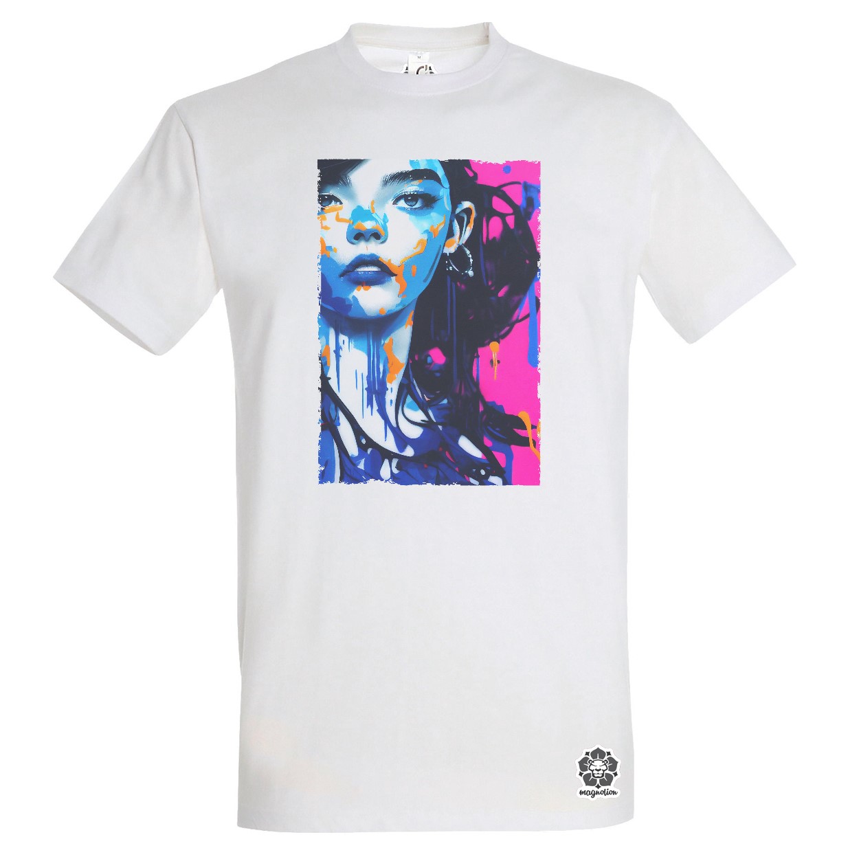 Grafiti művészet Anya Taylor-Joy v3 egyedi póló 