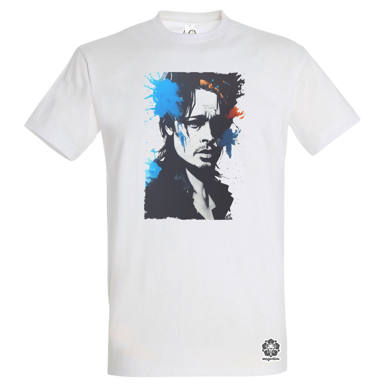 Grafiti művészet Brad Pitt egyedi póló 
