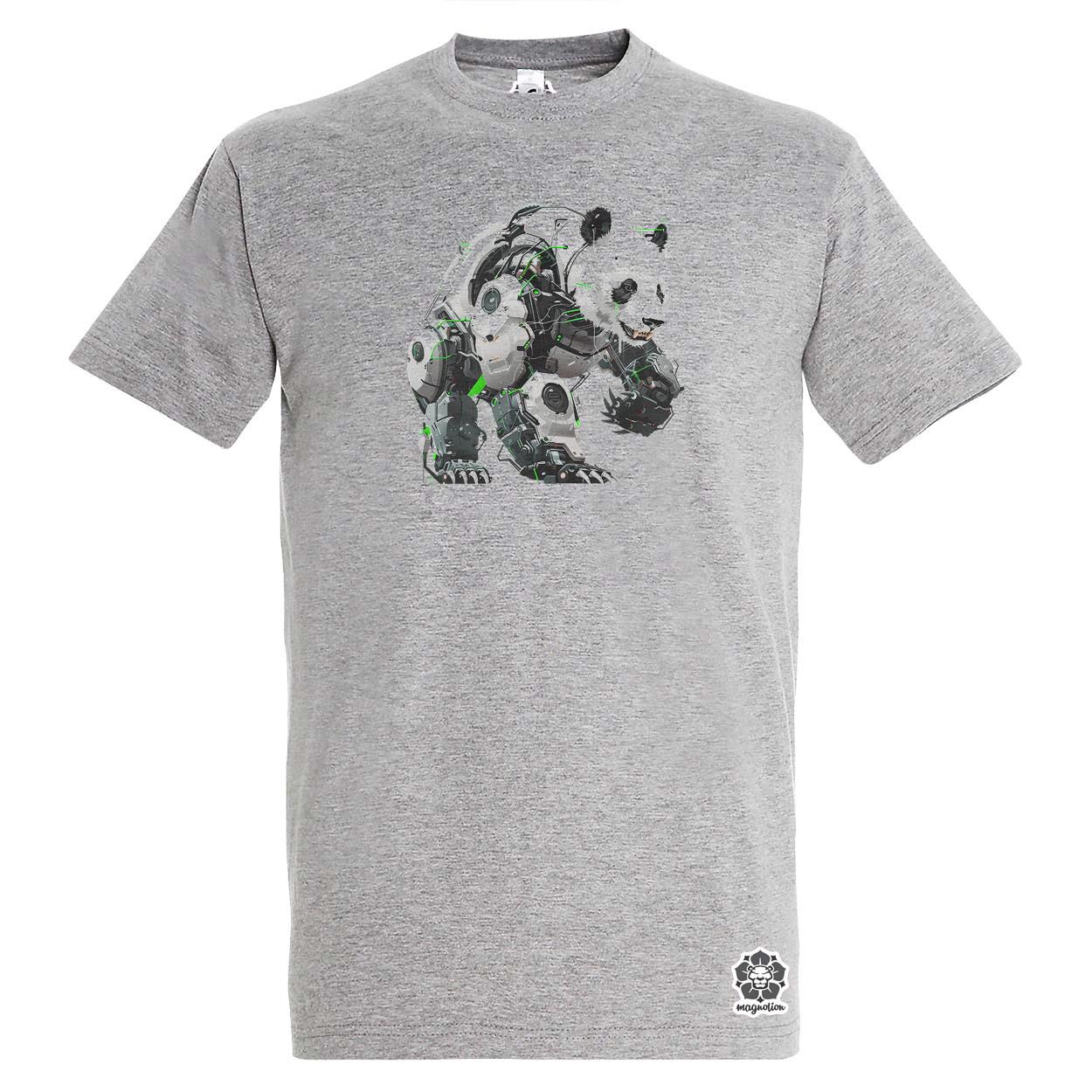 Kiborg panda v10 egyedi póló 