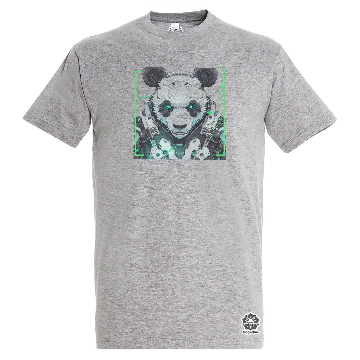 Kiborg panda v11 egyedi póló 