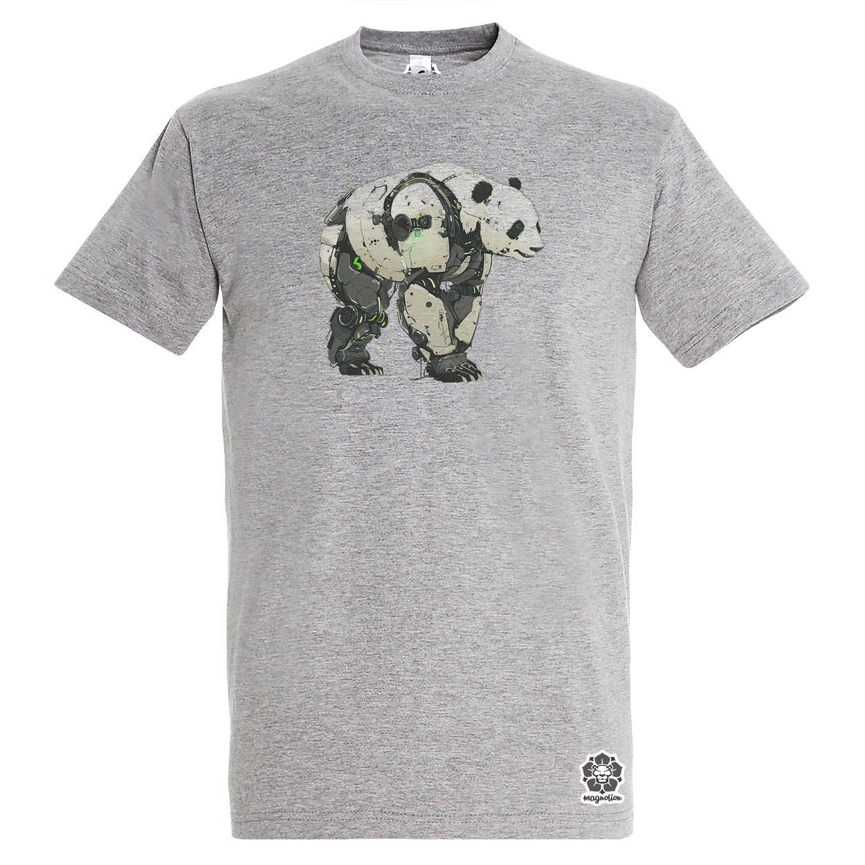Kiborg panda v6 egyedi póló 