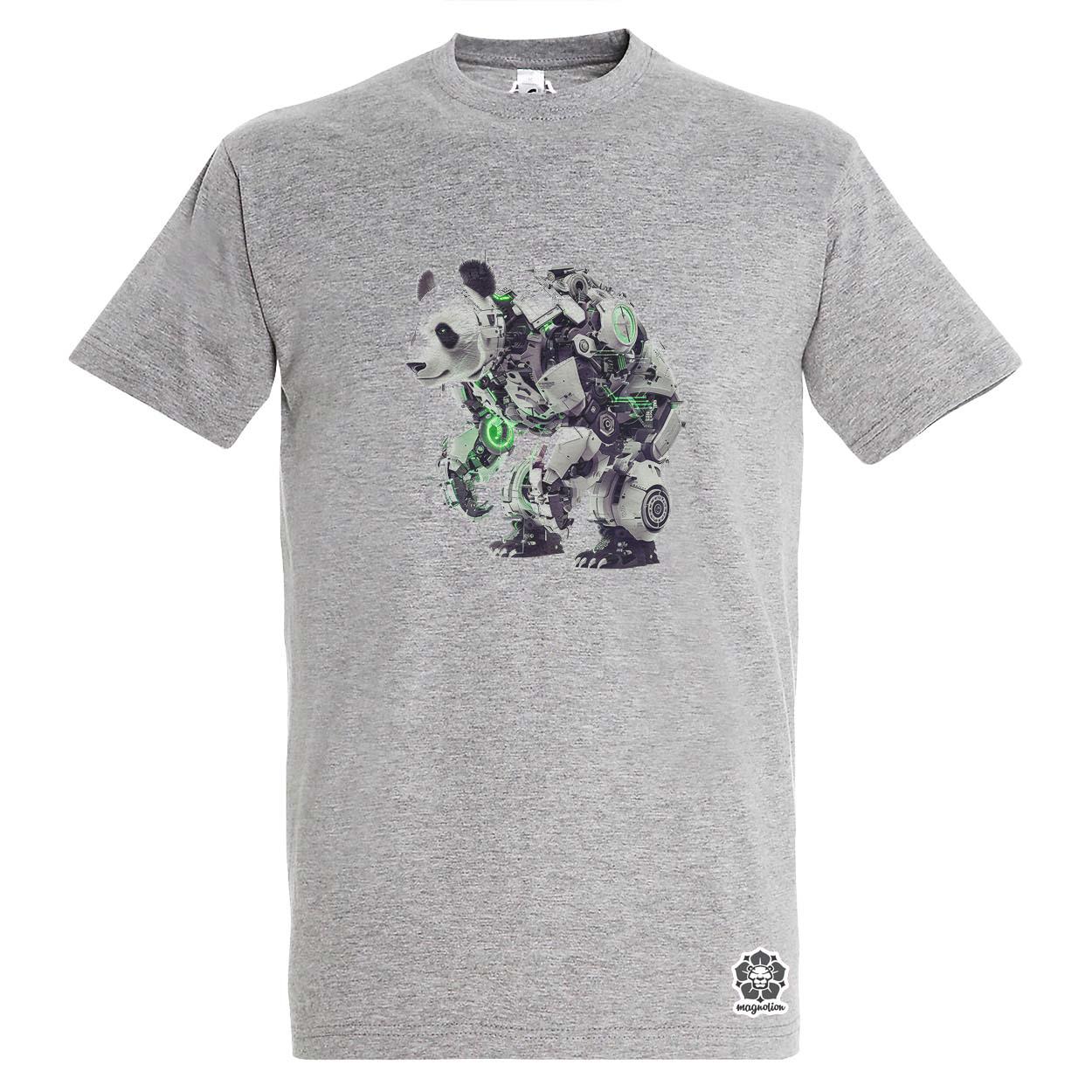 Kiborg panda v8 egyedi póló 